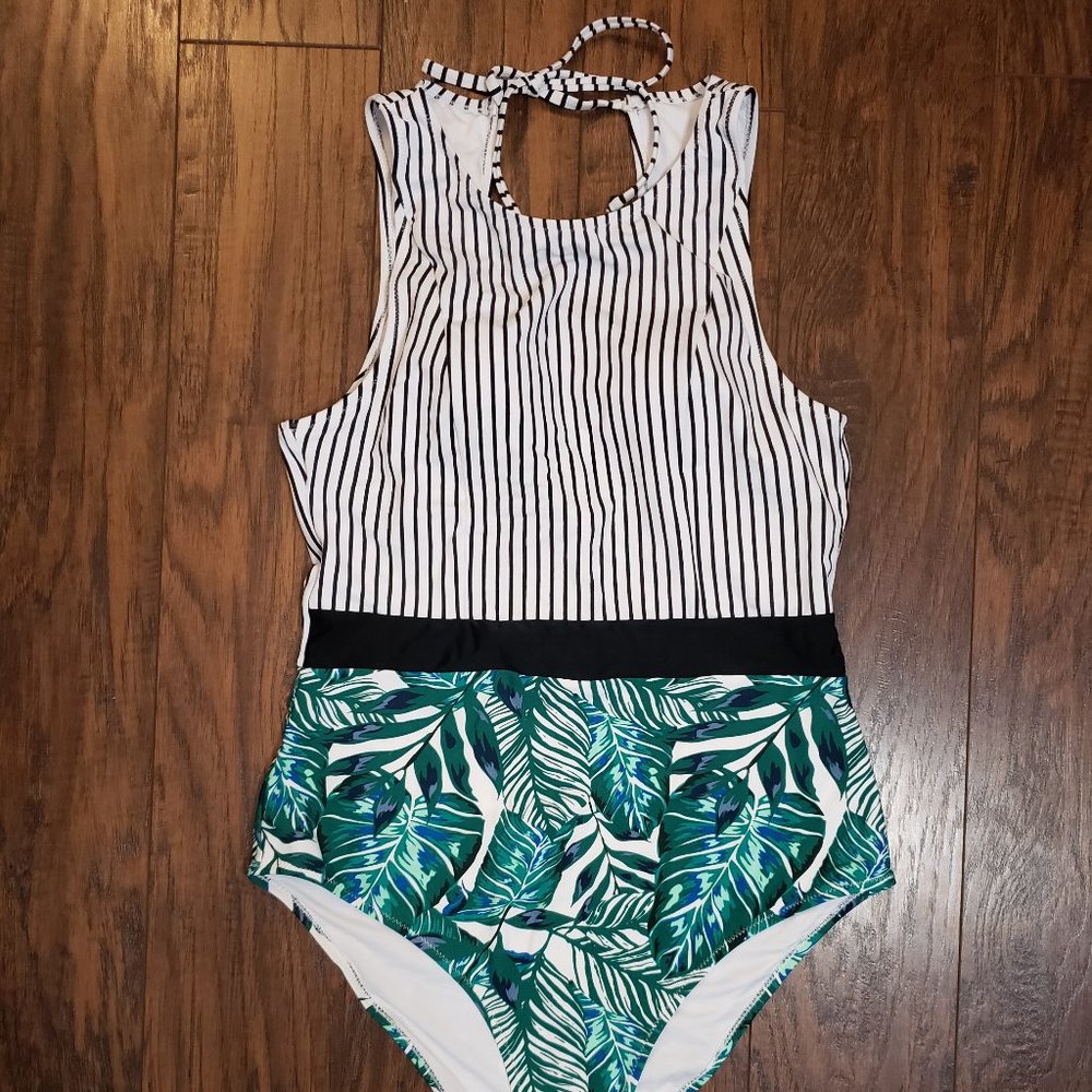 Super cute one piece bathing suit!
